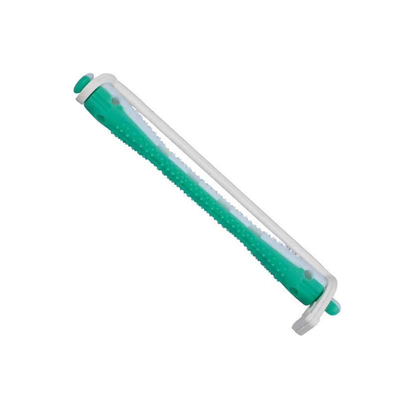 BIGUDIES VERDE-BLANCO Ø6mm LARGO 12uds