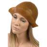 GORRO MECHAS CAUCHO MARRON