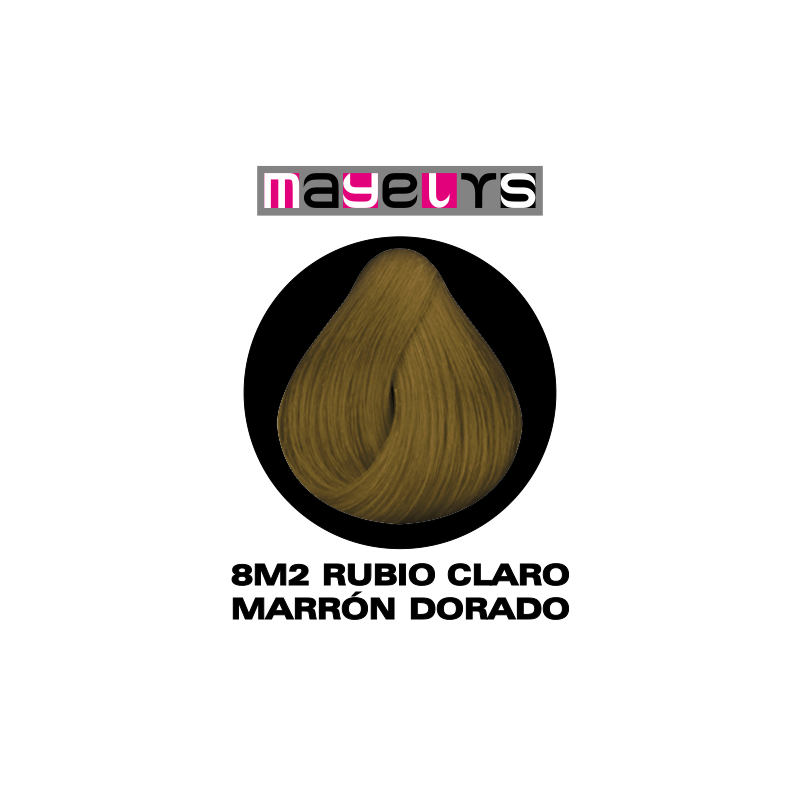 TINTE RUBIO CLARO MARRON DOR. 8M2 100ml