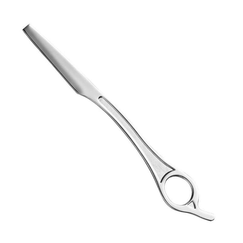 NAVAJA METALICA COLOR PLATA