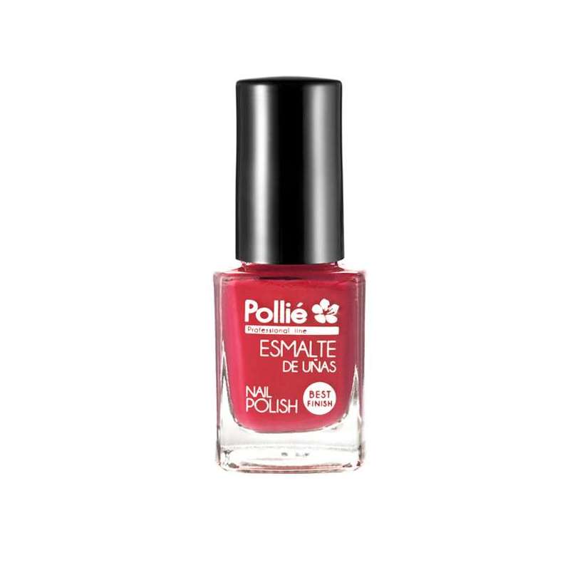 ESMALTE UÑAS FRESA 12ml POLLIE