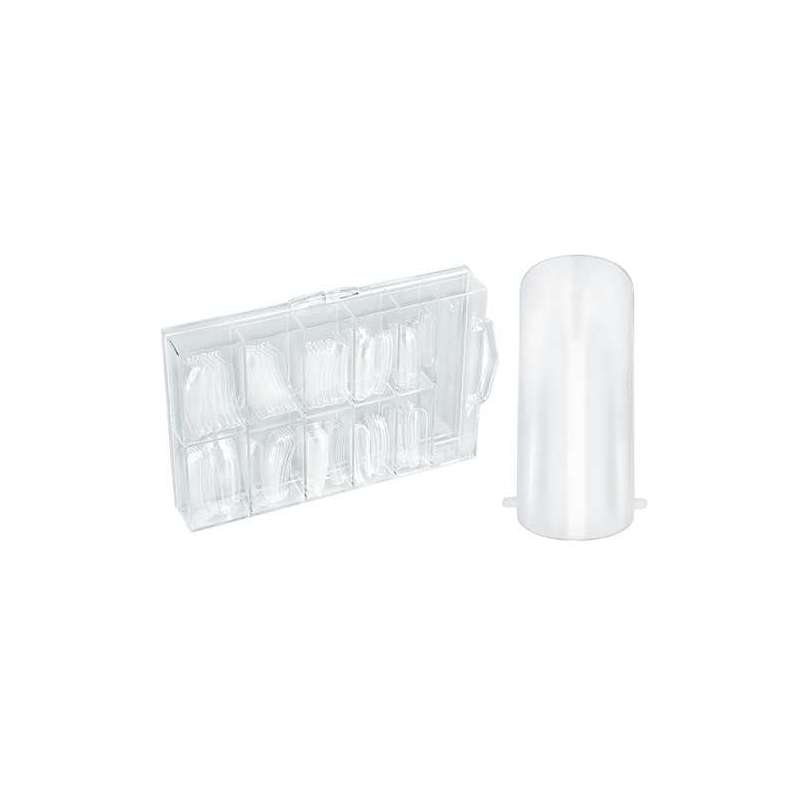 CAJA DE 100 TIPS ENCAPSULADO TRANSPARENT