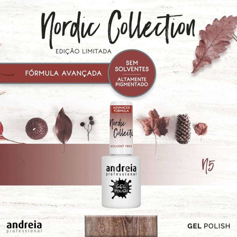 ESMALTE GEL PERMANENTE ANDREIA N5
