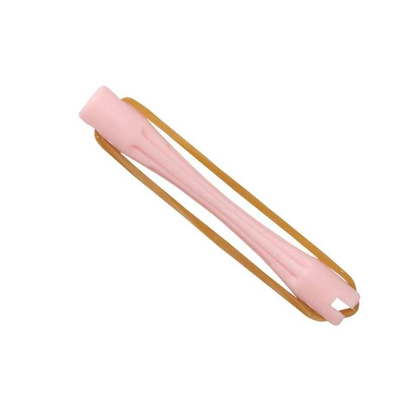 BIGUDIES PLASTICO Nº1 ROSA 12uds.