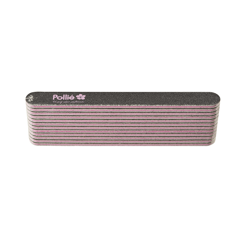 LIMA RECTA 600/600 NEGRA ACOLCH. POLLIE