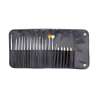 15 PINCELES NAIL ART+5 DOBLE PUNTA METAL