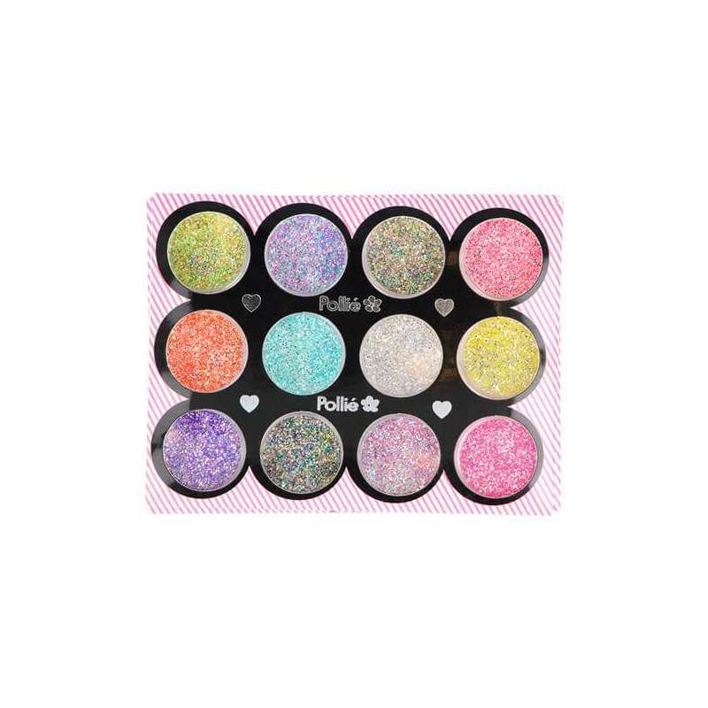 12 PURPURINAS GLITTER