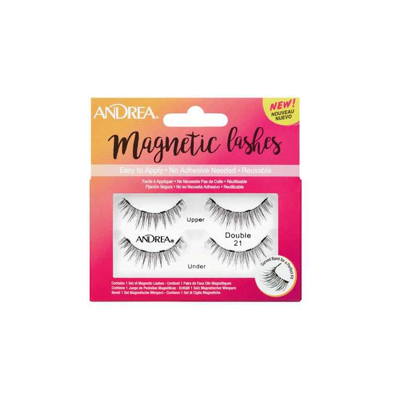 PESTAÑAS MAGNETICAS DOBLE 21 ANDREA