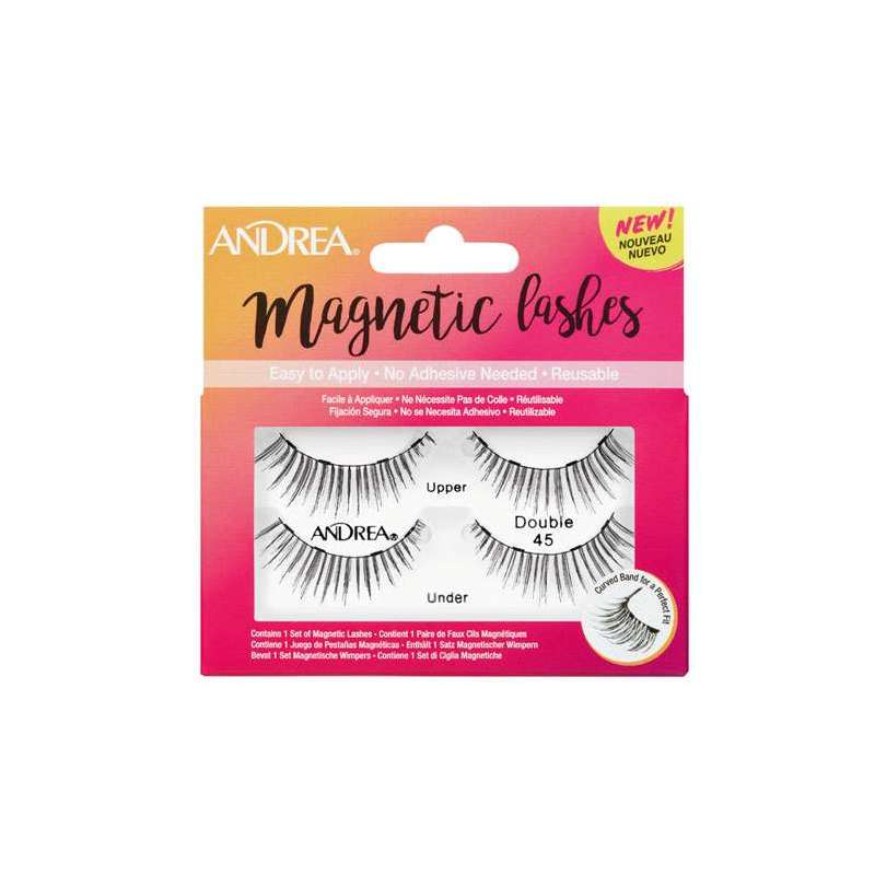 PESTAÑAS MAGNETICAS DOBLE 45 ANDREA