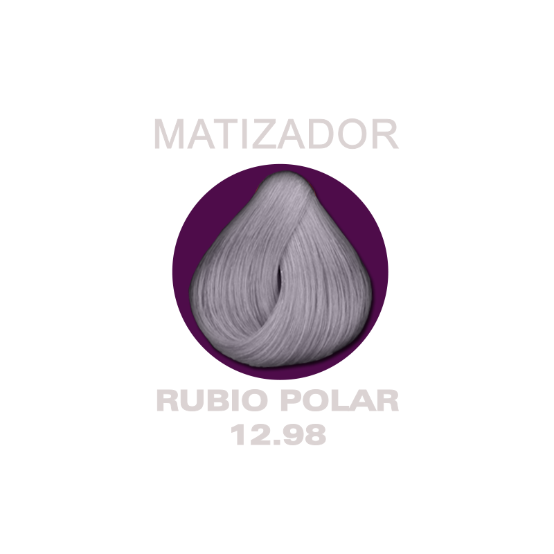 TINTE 12.98 MATIZADOR RUBIO POLAR 100ml