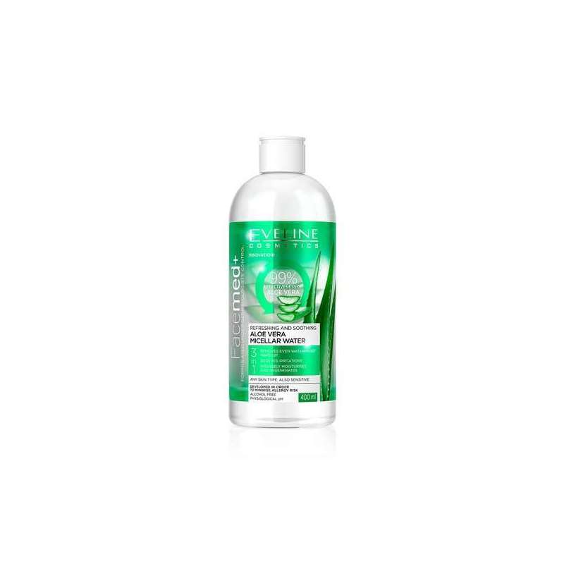 AGUA MICELAR ALOE VERA 400ml FACEMED+