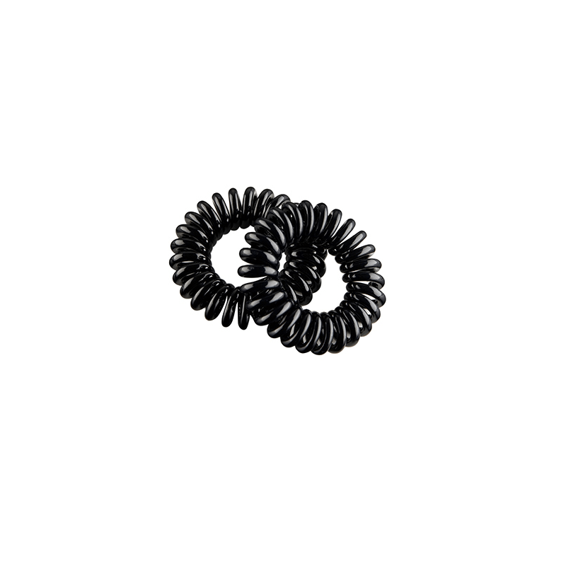 PACK 2 GOMAS ESPIRAL PEQUEÑA 35mm NEGRA
