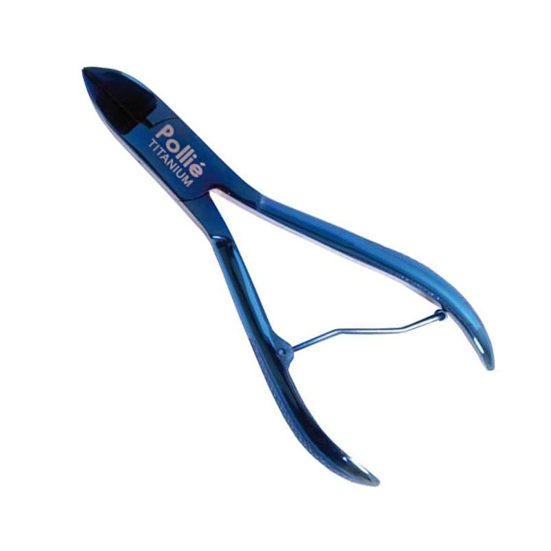 CORTAUÑAS MANICURA 10cm AZUL TITANIO