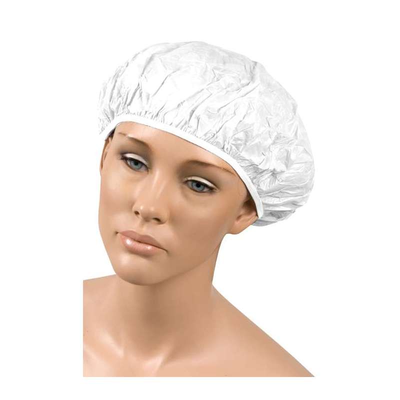 GORRO PERMANENTE PLASTICO BLANCO